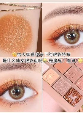 小众脆香米自然DIKALU20色眼影