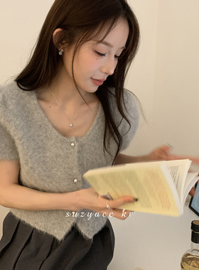 纯银纤细锆石项链锁骨链