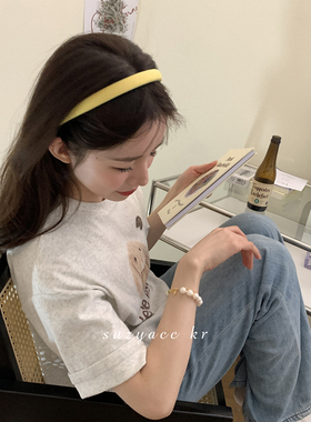 发箍布艺刘亦菲同款小清新