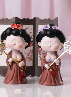 唐仕女宫廷系列古风娃娃礼物摆件