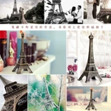 Эйфелева башня модель ретро -шоу Paris Wine Cabinet Television Cabinet Wheel Wheel Wheel Nordic Home