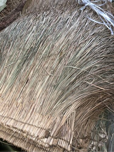 野生天然茅草瓦毛草屋顶真茅草装饰材料1米乘1米茅草瓦 - 图0