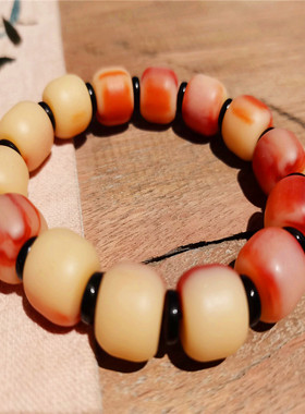 骆驼骨女士文玩情侣礼品佛珠手链