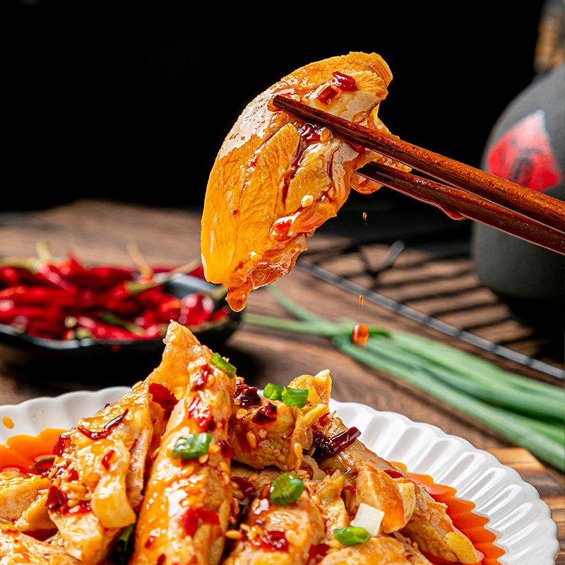 益旺椒麻鸡280g四川香辣鸡肉酒店餐饮凉拌菜冷盘菜熟食小吃麻辣鸡,淘宝优惠券,粉丝福利购,淘宝优惠卷