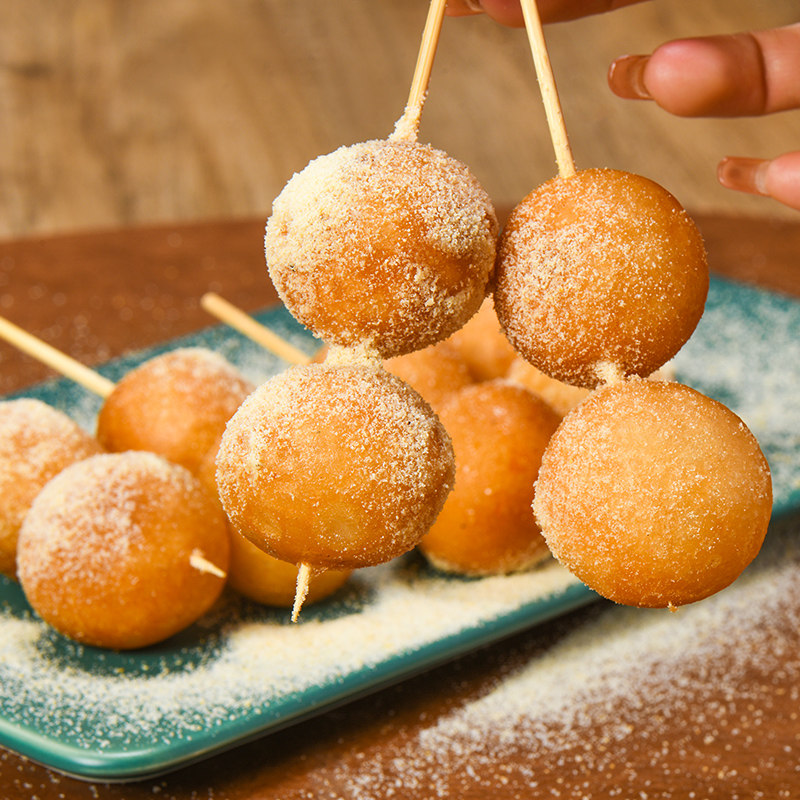 长沙特色小吃糖油坨坨袋装半成品某大厨同款网红小吃摊商用255g,淘宝优惠券,粉丝福利购,淘宝优惠卷