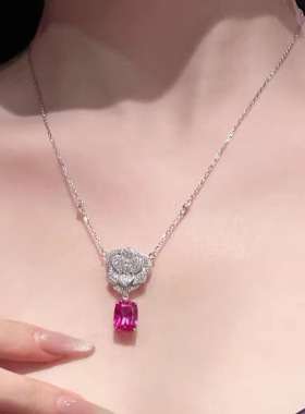 仙璨珠宝直播新品S925银微镶山茶