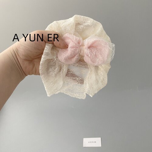 夏季婴儿帽子女宝宝胎帽新生儿护囟门帽婴幼儿公主单层薄款印度帽 - 图1