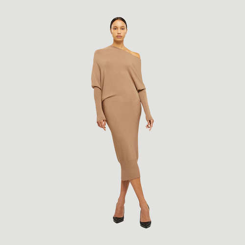 Wolford/沃尔福特Viscose优雅气质露肩针织连衣裙53297 - 图2