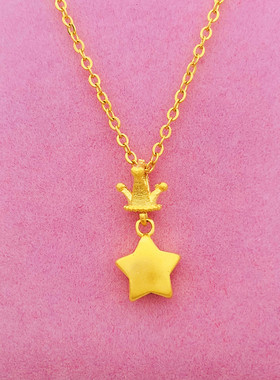 日韩风镀金不掉色项坠