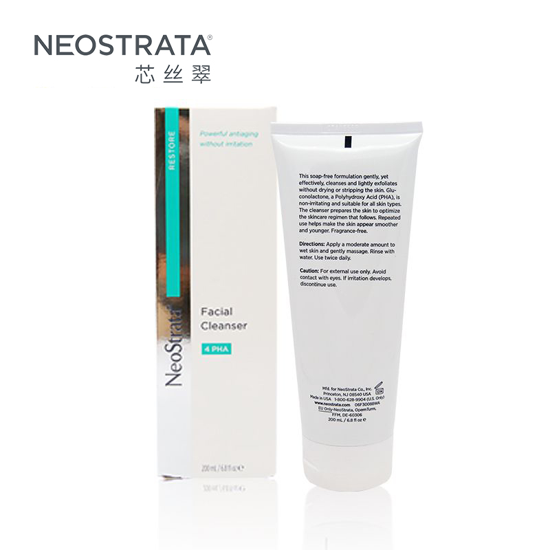敏感肌洁面护肤温和柔肤 芯丝翠洁面胶 NeoStrata 200ml 敏感肌洁面护肤温和柔肤 芯丝翠洁面胶 NeoStrata 200ml