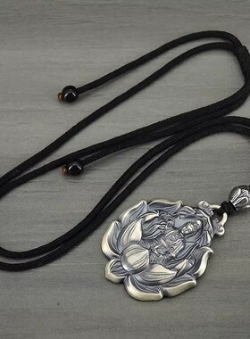 滴水观音菩萨吊坠弥勒佛莲花佛像