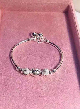 S925纯银Hellokitty手链手镯