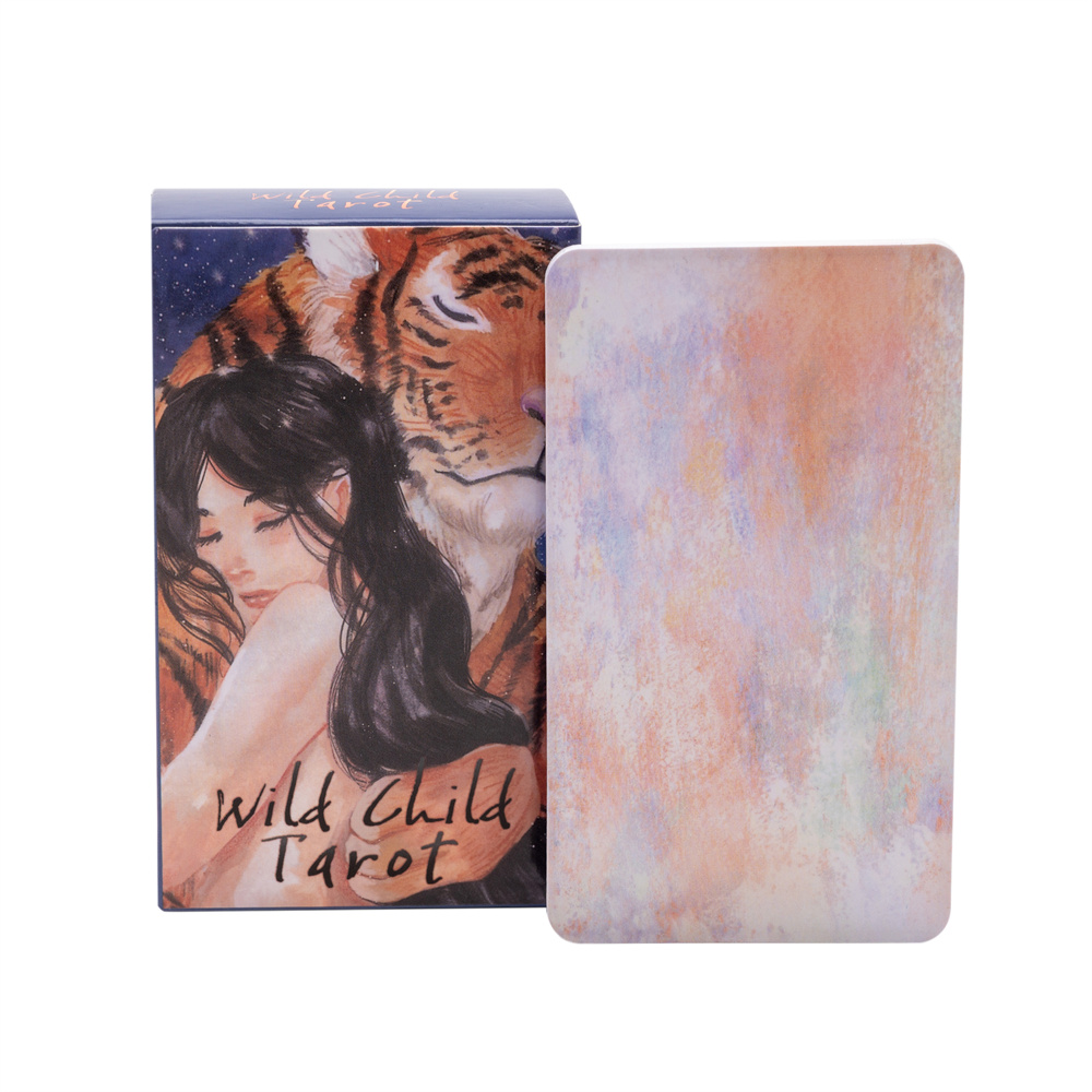 限量自然淳朴荒野之子塔罗牌 Wild Child Tarot野孩子卡罗牌-图0