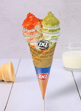 【电子卡券】DQ 2份双头怪华夫甜脆甜筒冰激凌雪糕 【谨防诈骗】