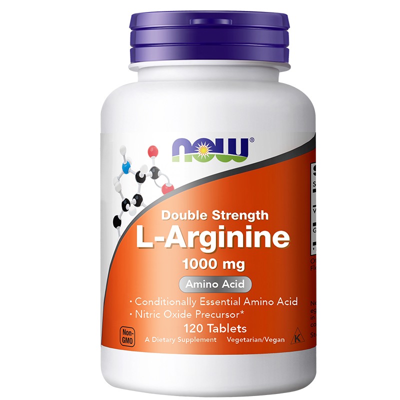 Nowfoods诺奥L-Arginine双倍左旋精氨酸片剂1000mg120片男性健身 - 图3