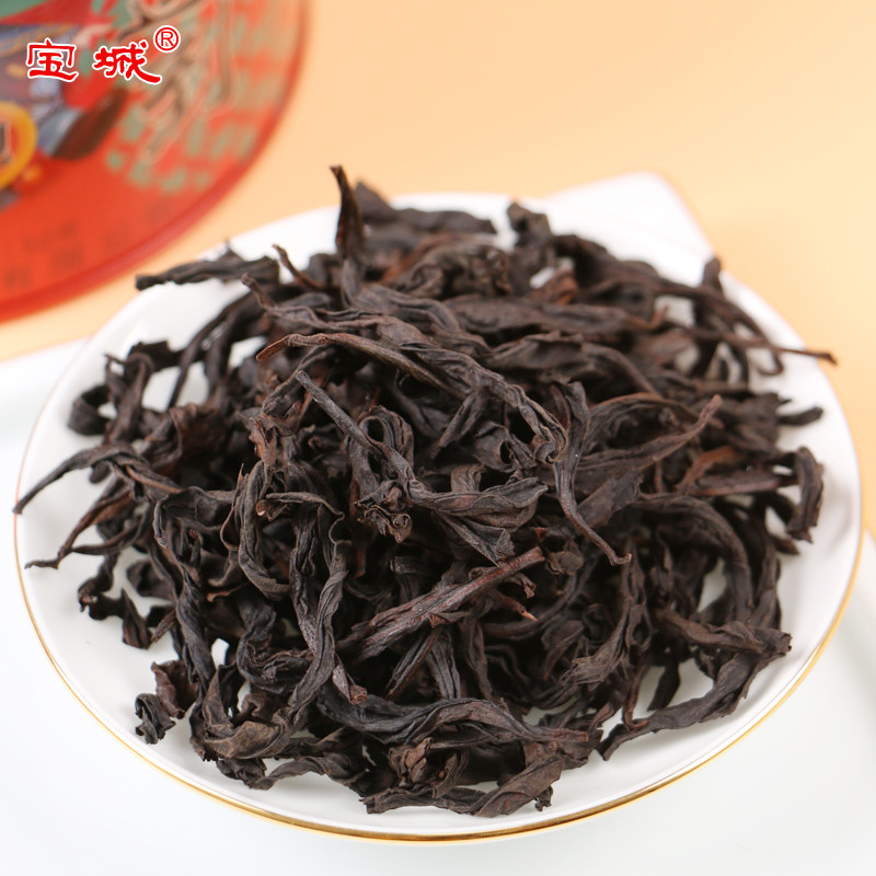 宝城财运到大红袍茶叶10罐装散装共500g浓香型乌龙茶A502