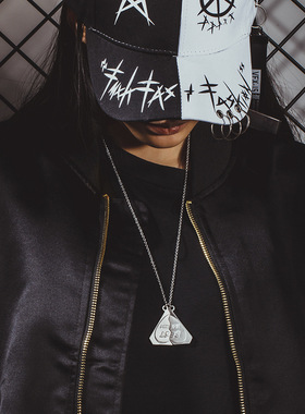 情侣嘻哈风学生礼物项链