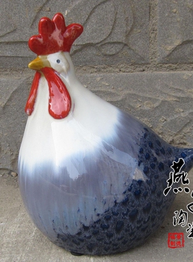 手工客厅陶瓷景德镇动物雕塑瓷