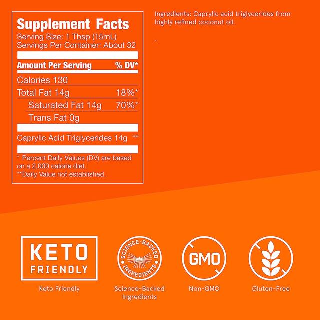 ການຊື້ Bulletproof Brain Octane MCT Oil Perfect Keto ໃນສະຫະລັດ