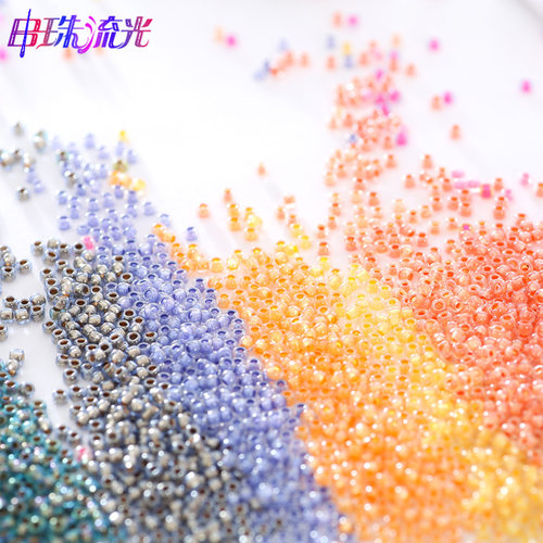 TOHO东宝2mm染芯系列DIY饰品日本进口米珠项链手链戒指串珠流光 - 图3