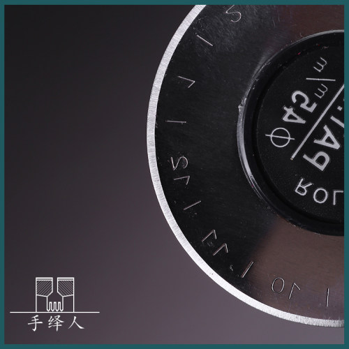 切割圆刀台湾九洋滚刀圆切刀diy皮革裁切工具裁布刀直线切割滚刀 - 图2