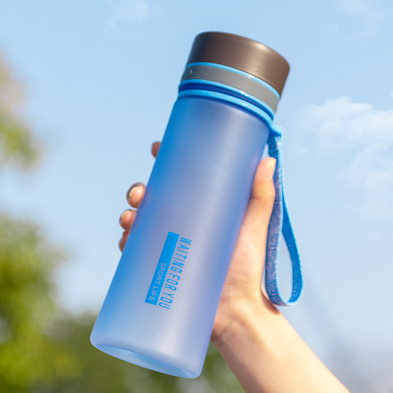 塑料水杯子男士大容量便携随手杯女学生运动防摔茶杯户外夏天水壶 - 图0