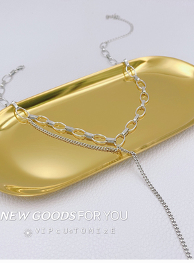 纯银设计感流苏简约大方风项链