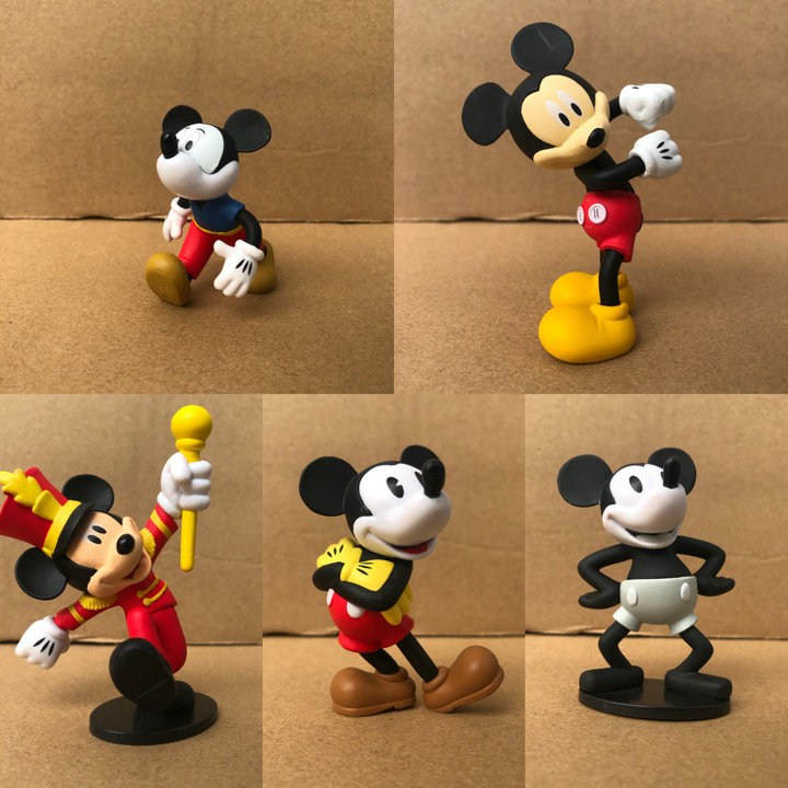 正版散货MickeyMouse90th米奇90周年纪念版人偶10公仔摆件-图0