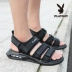 Playboy sandal nam hè 2019 xu hướng hoang dã mới thoáng khí thể thao ngoài trời giày đi biển đế mềm - Sandal