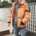 Mùa đông gió cá mập in mũ trùm đầu bông nam cộng với phân bón XL quần áo cotton thủy triều áo khoác nam - Cực lớn quần tây Cực lớn