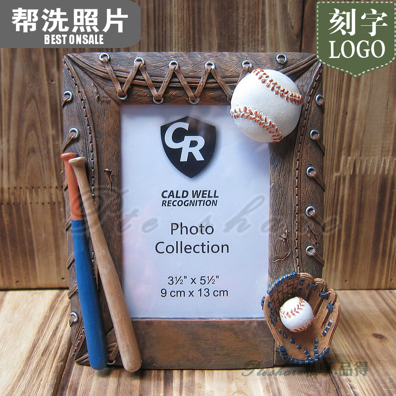 棒球壘球迷周邊 比賽 工藝品 小禮品 立體相框 紀念擺件 生日禮物