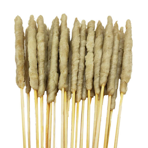 网红小面筋串商用手把串 街边油炸小吃 铁板烧烤面筋食材冷冻涮串 - 图3