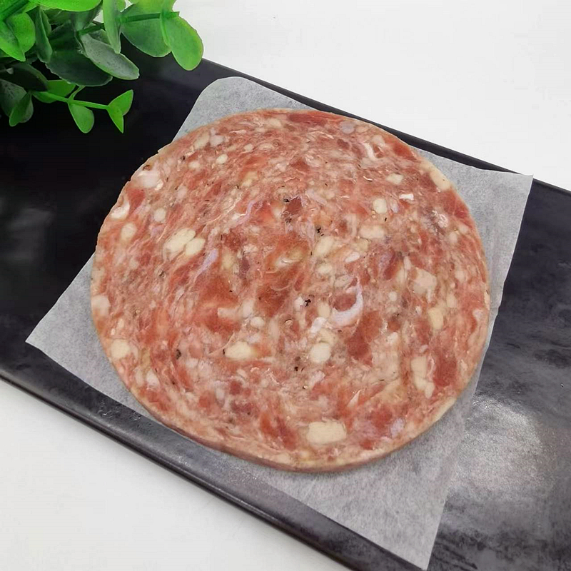 汉堡和牛牛肉饼100g*10片美式早餐黑椒牛肉饼半成品商用肉糜牛排 - 图1