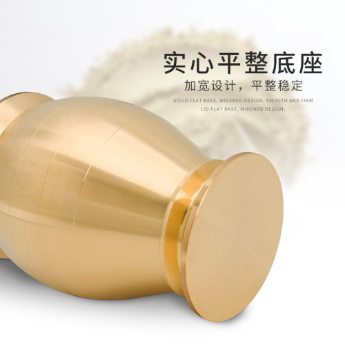 手工中药捣药罐黄铜捣药罐家用老式药冲铜研药钵铜盅捣碎捣蒜器 - 图3