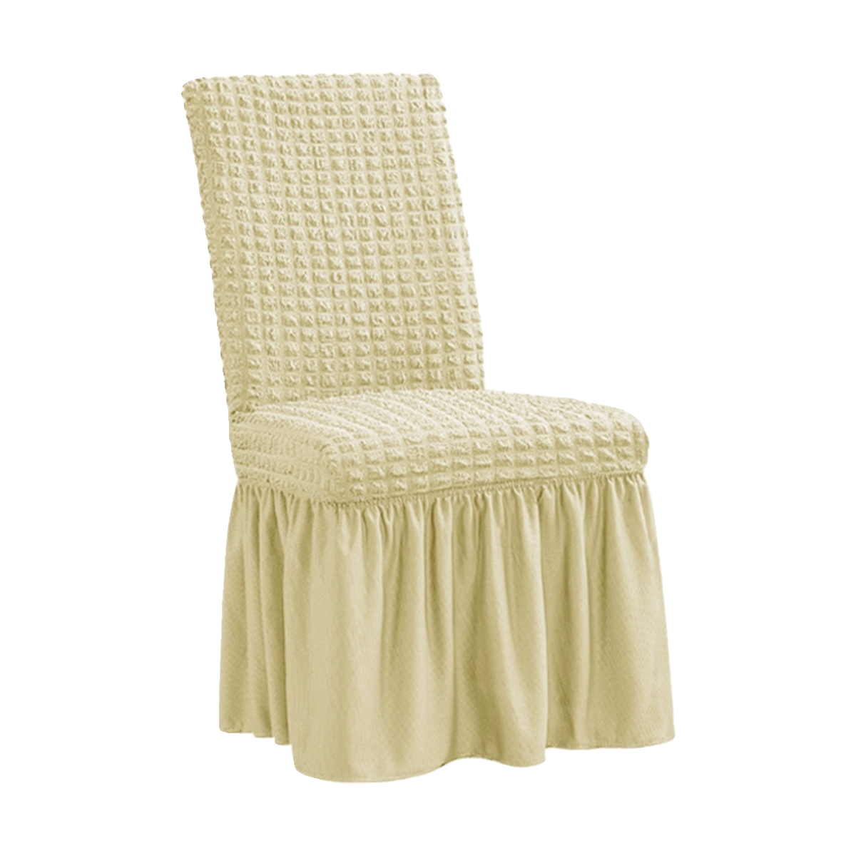 万能餐桌椅子套罩通用加厚泡泡纱酒店饭店家用餐椅套凳子套高级感