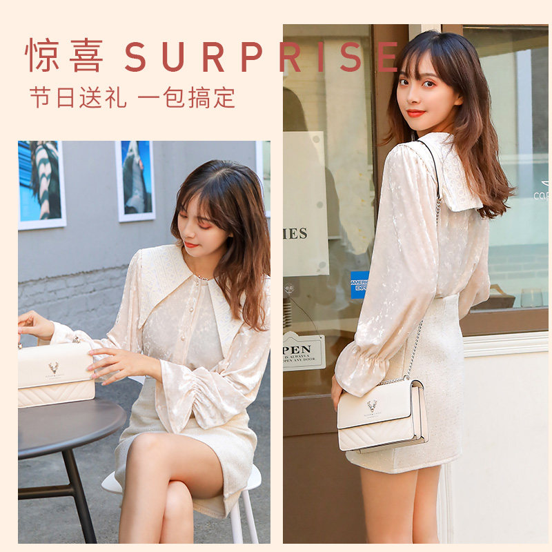 2021新款2022高级女士小众夏斜挎包 光彩年华女士包袋