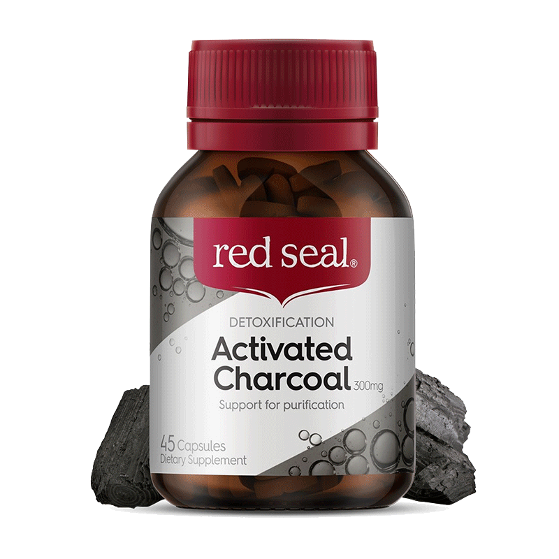 red seal澳洲进口活性炭吸油胶囊 redseal海外复合维生素/矿物质