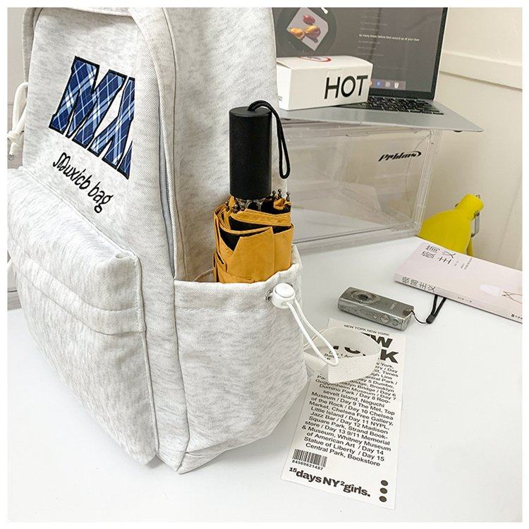 双肩包大容量初中电脑包百搭简约背包轻便大学生休闲书包,淘宝优惠券,粉丝福利购,淘宝优惠卷