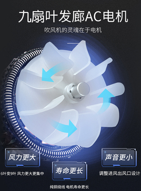 康夫电吹风机家用蓝光不伤发速干