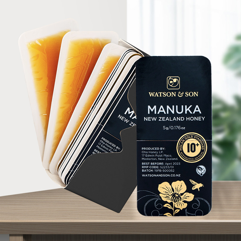 沃森新西兰进口麦卢卡10+卡片6盒 WATSONSON海外蜂蜜