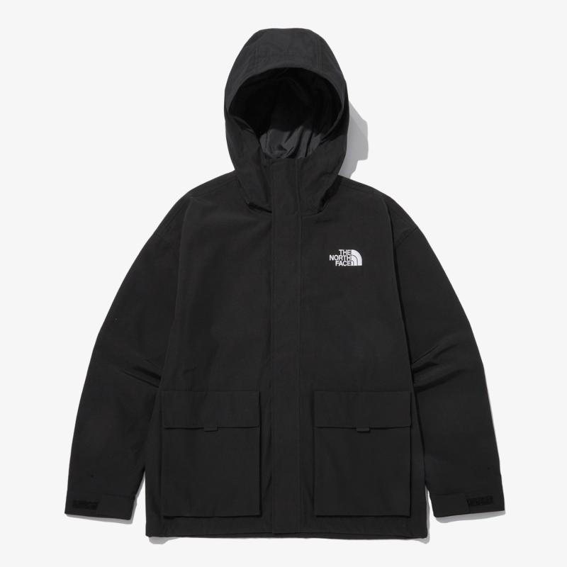 韩国代购 THE NORTH FACE/北面 22男款连帽风衣夹克外套 NJ3BN55