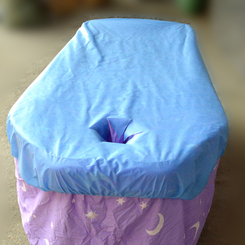 一次性床单床罩美容床笠防油透气加厚无纺布按摩推拿有洞带孔床罩,淘宝优惠券,粉丝福利购,淘宝优惠卷