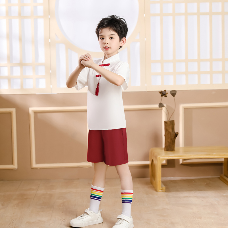 六一儿童演出服幼儿诗歌朗诵合唱服中国风汉服中小学生运动会班服