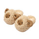 Children's cotton slippers baby indoor home furry winter