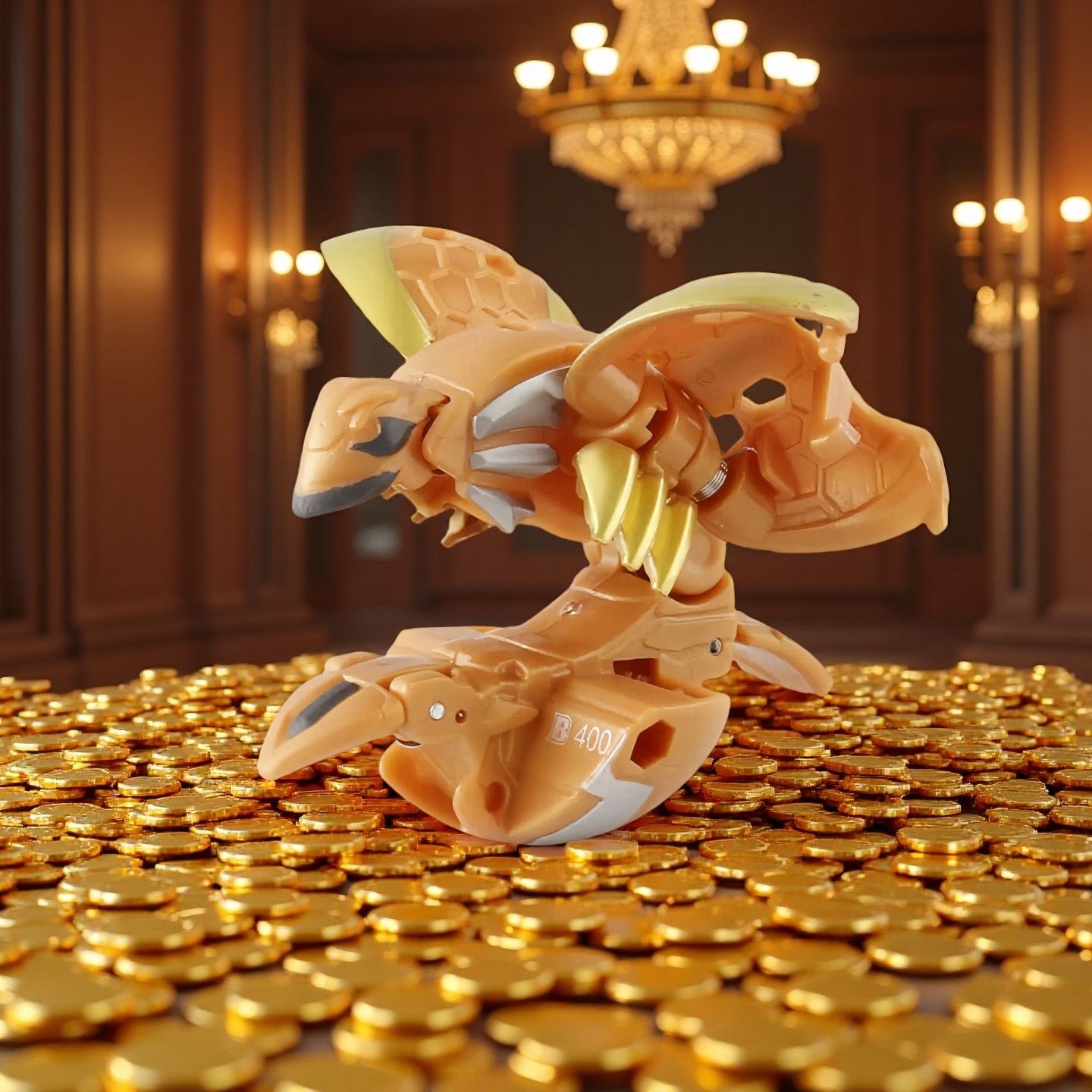 世嘉爆丸小子BAKUGAN钻石正版爆丸升级蜂鸟弹射对战玩具三角螺丝 - 图2