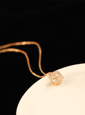 时尚轻奢抖音网红小众女潮项链