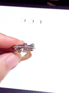 戒指装饰金日蝴蝶结夸张时尚