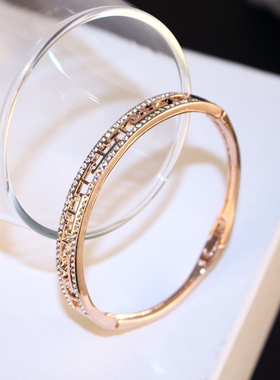 韩版小众名媛手镯设计款金百搭配