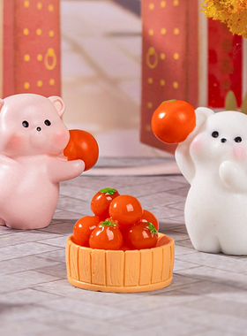 微景观手工造景动物摆件可爱小熊