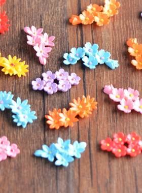 塑料仿真花微景观手工盆栽道具